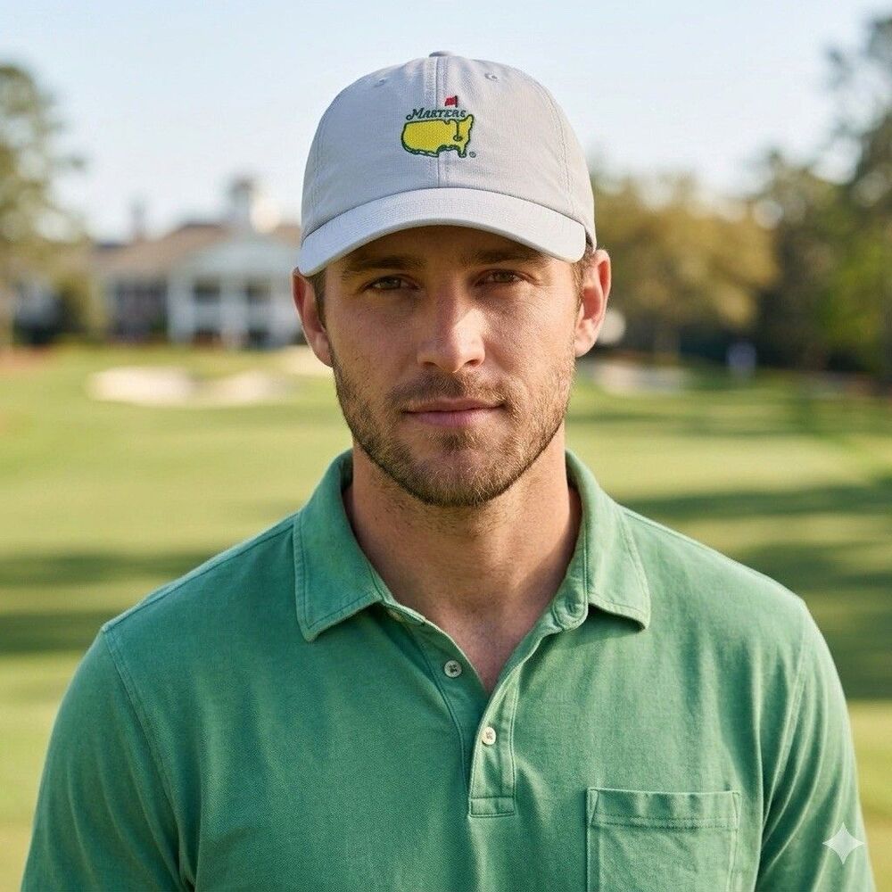 Masters Hat American Needle Adult Strapback Blue One Size Golf Sports